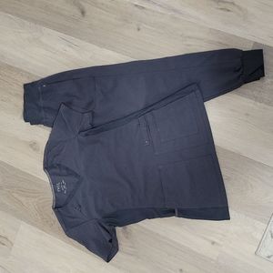 XXS/XXSP gray Cherokee iflex scrub set